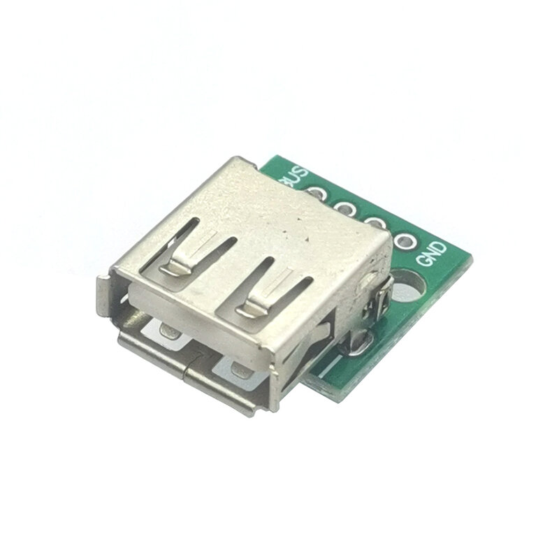Adaptador macho hembra de 1 piezas y 4 pines, placa adaptadora MINI MICRO USB a DIP de 2,54 MM, conector 2,0 3,0, convertidor PCB, bloque de terminales de captura