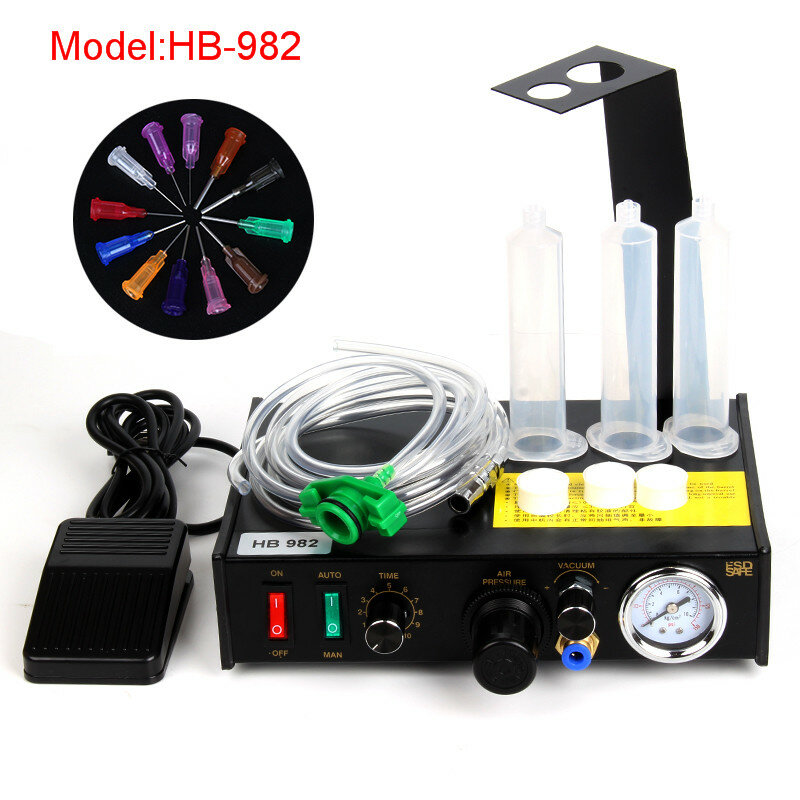 Hb982 Przycisk profesjonalny telefon komórkowy automatyczny maszyna podająca pasta lutownicza do dozowania cieczy elektromechaniczne narzędzie
