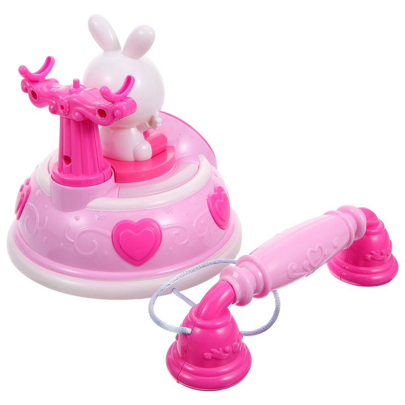 Simulated Telephone Girl Toys Kids Plaything Small Plastic Home Appliance Child Educational Children
