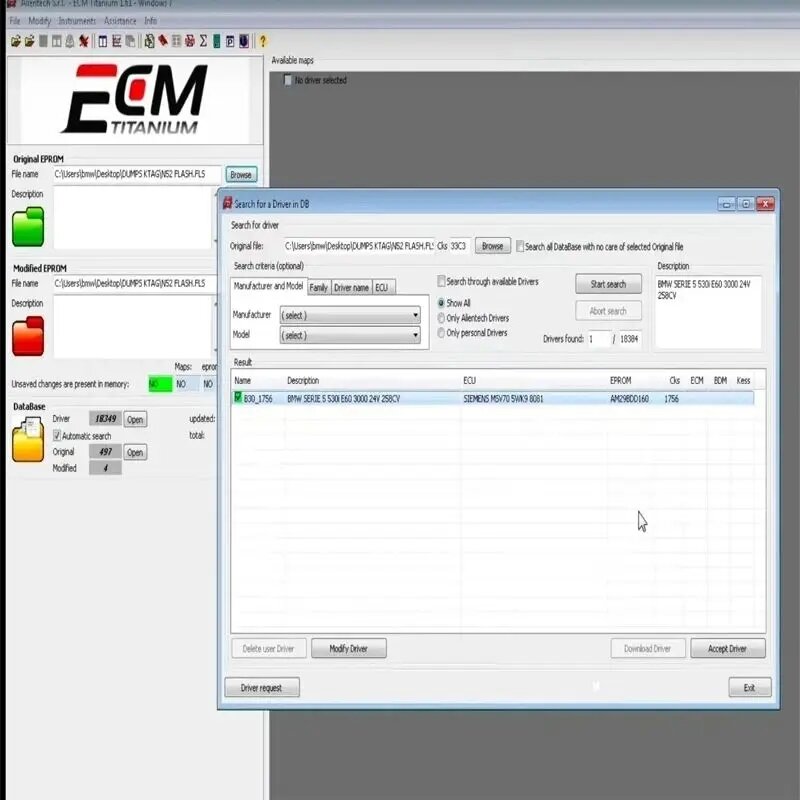 2024 Hot ECM TITANIUM 1.61 With 26000+ Driver ECM 18259+ Drivers for ecu tool For KT-/ AG and K- ESS V2 Send link or Cd or Usb