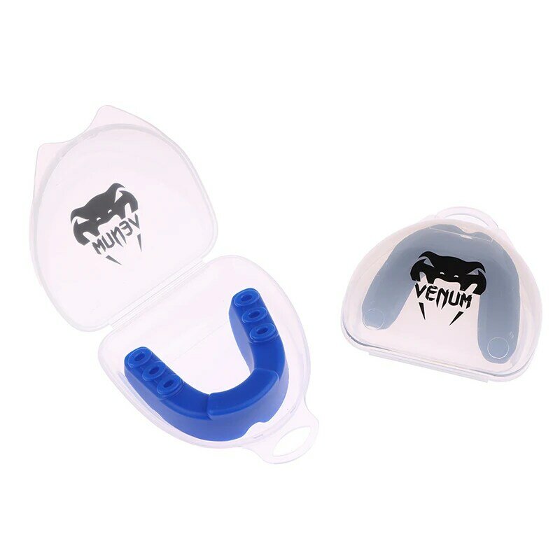 Protetor bucal para basquete, rugby, boxe, aparelho de karatê, protetor de dentes, adulto, protetor bucal infantil