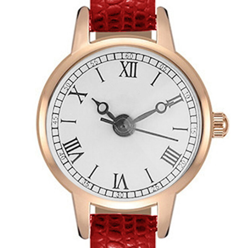 Damen lässige Quarz armbanduhr verschleiß feste Glass piegel legierung elegante Uhr für Arbeits-und Büro hochzeit