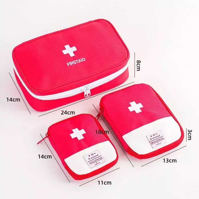 응급 처치 키트 여행 야외 캠핑 유용한 미니 약 보관 가방, 캠핑 응급 생존 가방 알약 케이스