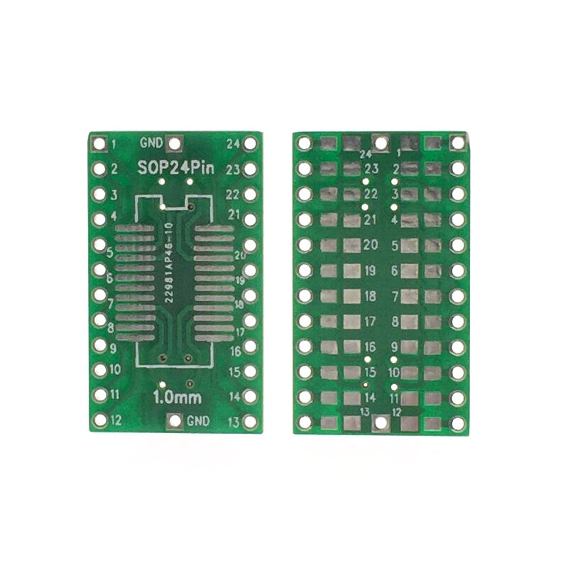 SOP24 Adapter SSOP24 Patch To In-line DIP 1.0mm Pitch SMT 0805