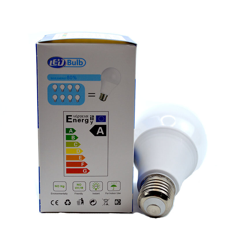 Bombilla LED blanca para el hogar, luz E27 de 220V con interfaz roscada, 4 estilos, para escaleras, pasillos y pasarelas, LT009