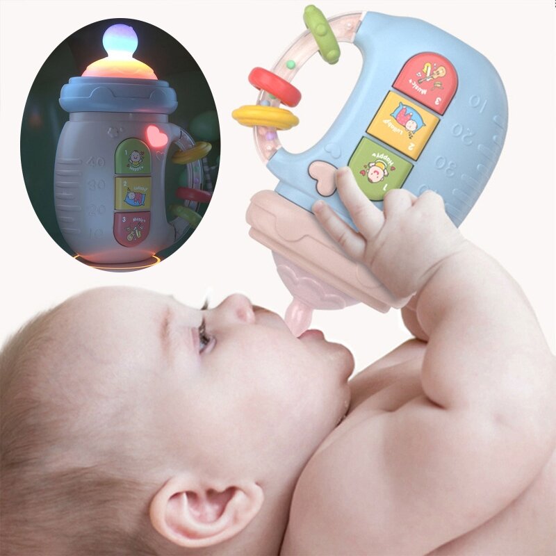 Klinkende rammelaar bel baby muziekinstrument geweldig cadeau voor baby hand grijpen dropship