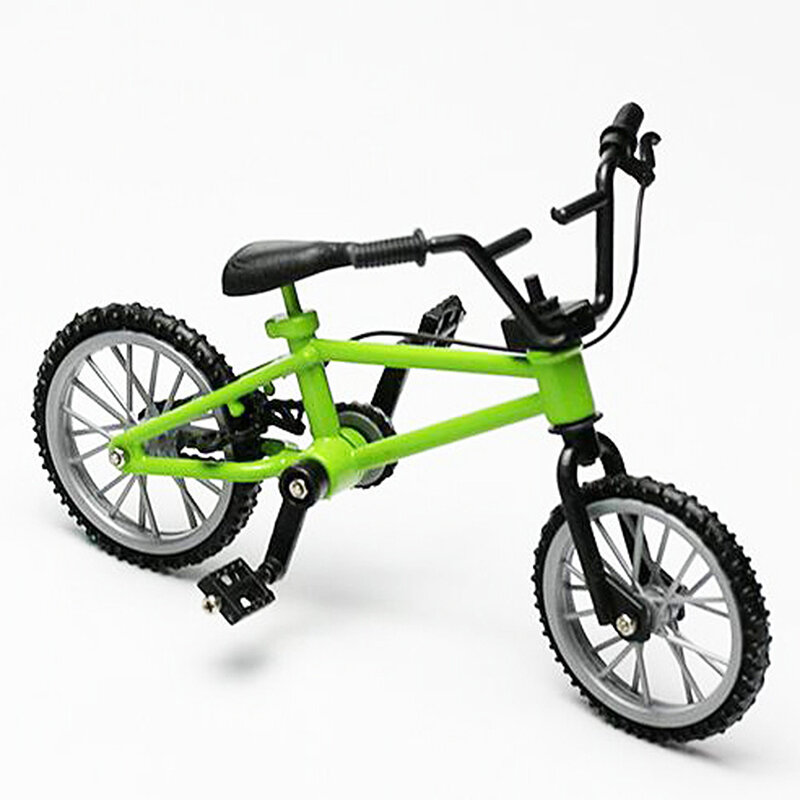 Mini bicicleta de montaña de dedo para niños, juguetes de bicicleta de dedo de aleación, modelo novedoso, Mini bicicleta portátil para niños, regalo