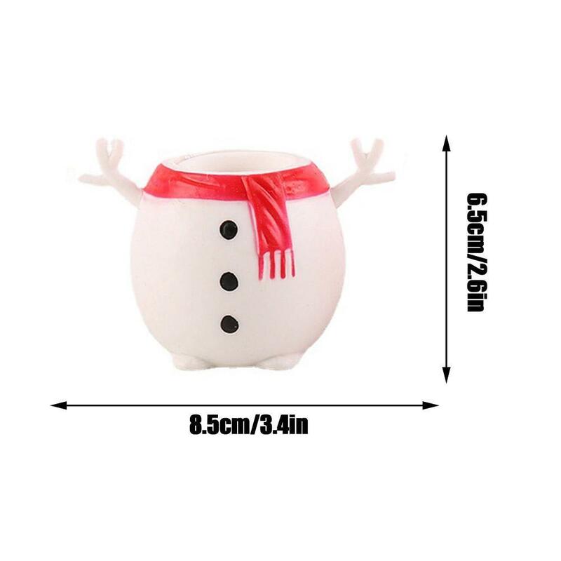 Cute Christmas Toy Santa Claus Anti Stress Decompression Squeeze Soft Stress Relief Funny Fidgets Toy Kid Christmas Gift