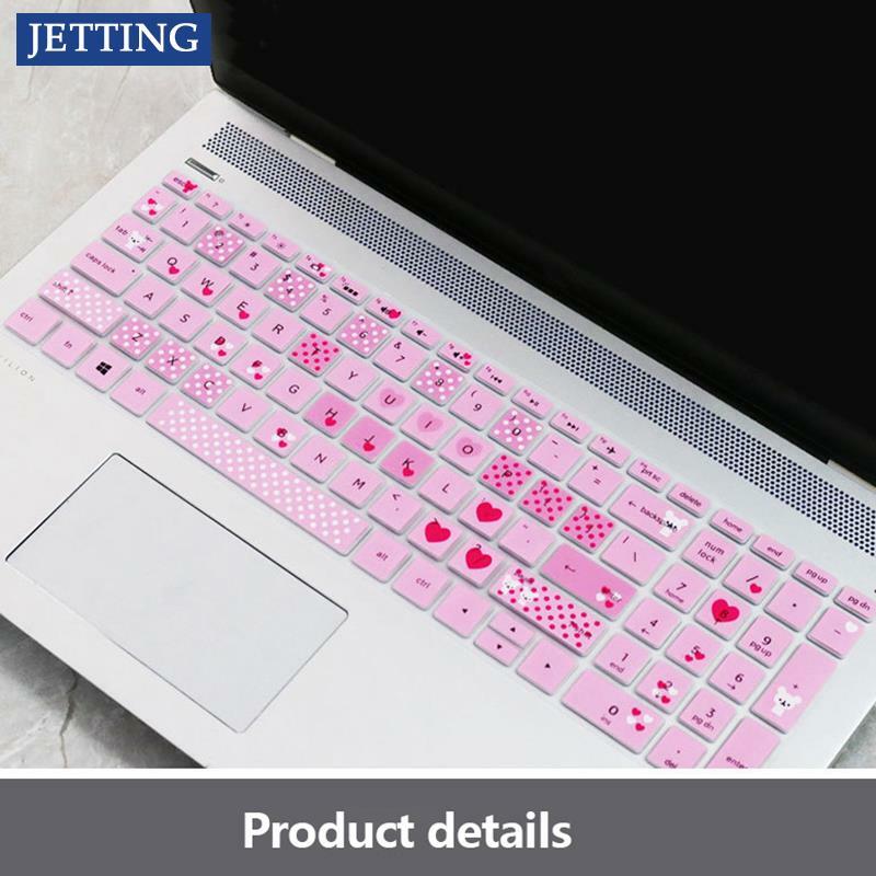 Película protectora de silicona para teclado de portátil, cubierta de 15,6 pulgadas para HP Pavilion 250, G8, G7, G6, 250, G7, 255, G7, G6, 256, G6, 258, G7