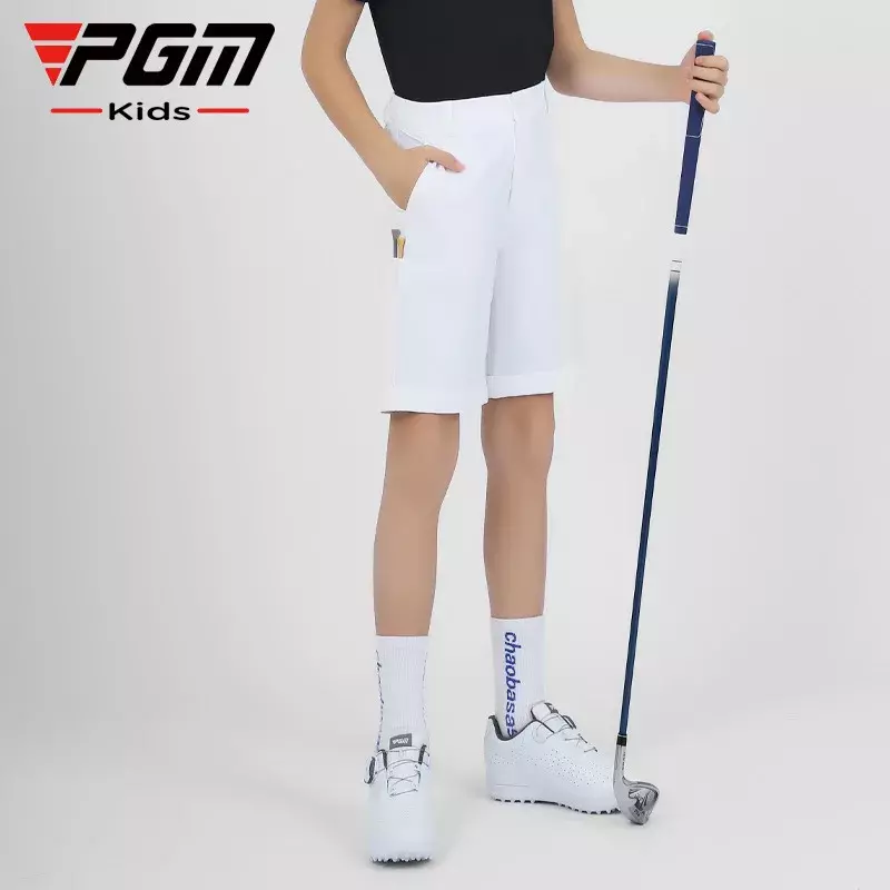 PGM-Calções clássicos de golfe versáteis, calças desportivas juvenis, calças verão, novas