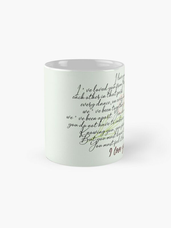 you must feel it because I do. I love you. Coffee Mug Espresso Cups Thermal Cups To Carry Mug