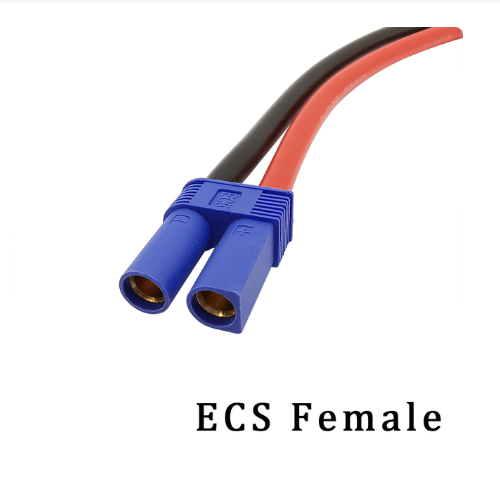 Силиконовый Штекерный кабель 10awg EC5, 15/30 см