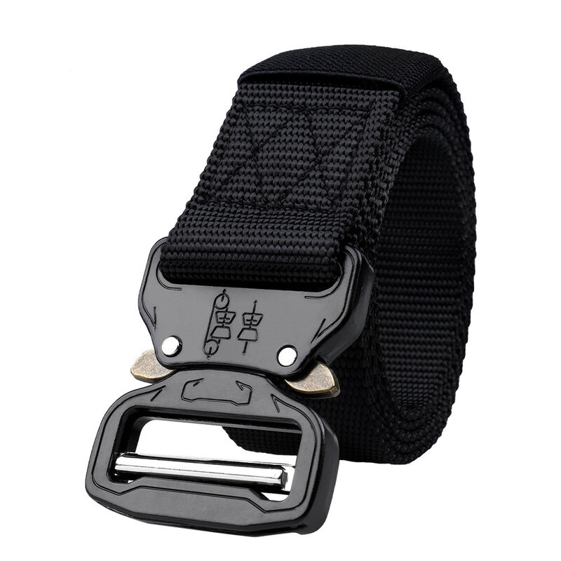 Cintura tattica resistente all'usura cintura intrecciata in Nylon imitazione cintura Versatile all'aperto da uomo multifunzionale per allenamento speciale