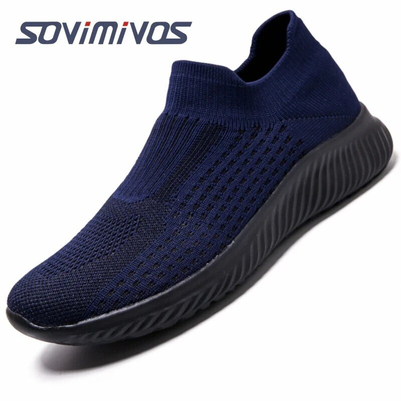 Männer Sneakers Atmungs Textil Oberteil Komfortable Leichte Dämpfung Qualität Slip-on Unisex Kreuz-Trainer Minimalistischen Schuh