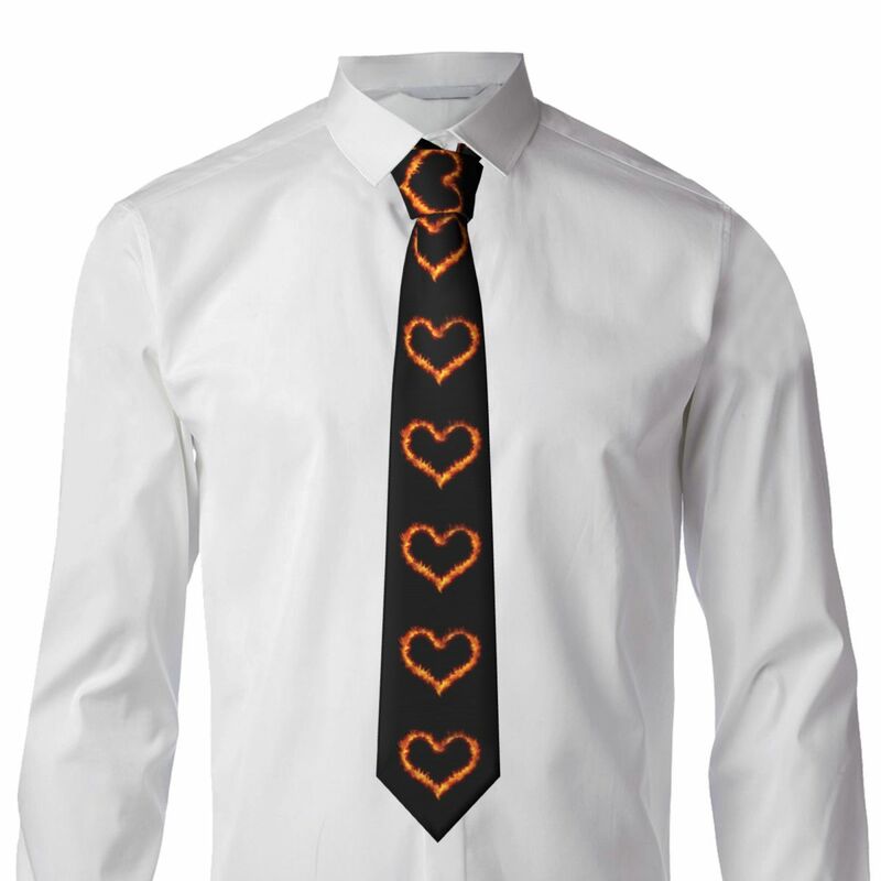 Галстук для мужчин формальный узкий галстук классический мужской свадебный галстук с сердечками узкий галстук для джентльмена