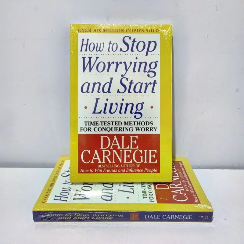 Jak zatrzymać Worrying i Zacznij życie przez Dale Carnegie Książka w miękkiej oprawie w języku angielskim Libros