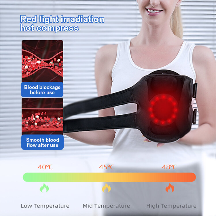 Best sellers portable infrared red light electric massager knee care massager machine with heat air compression