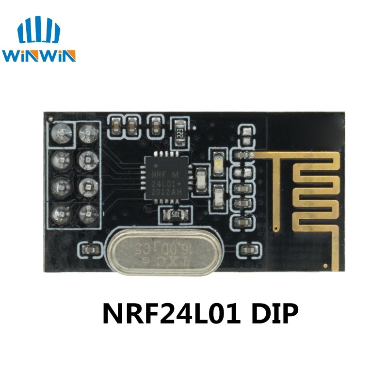 Module de communication émetteur-sec sans fil NRF24L01 +, version améliorée de l'alimentation, 2.4G