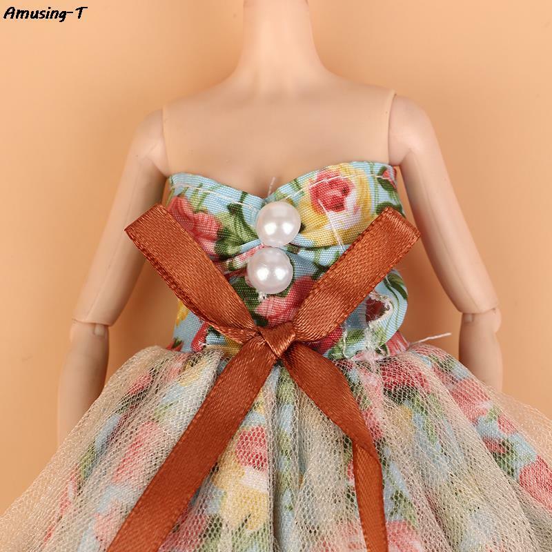 1 buah 30cm pakaian boneka mainan perempuan gaun malam putri Aksesori rok boneka pakaian boneka