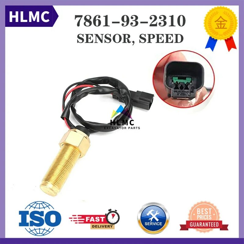 Sensor de velocidad de revoluciones del motor, alta calidad, 2310-93-7861, 7861-93-2330, para excavadora Komatsu, PC200-7, PC210-7