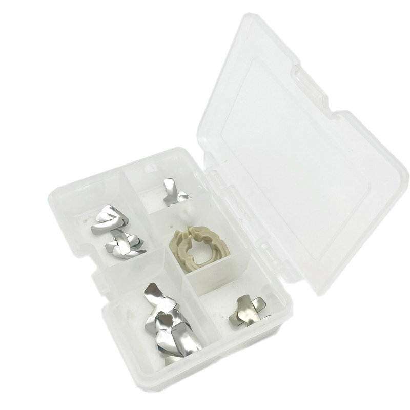 Dental Sectional Matrix System F1 Set Dental Sectional Matrix Band Resin Clamping/Seperating Ring Dentist Tools