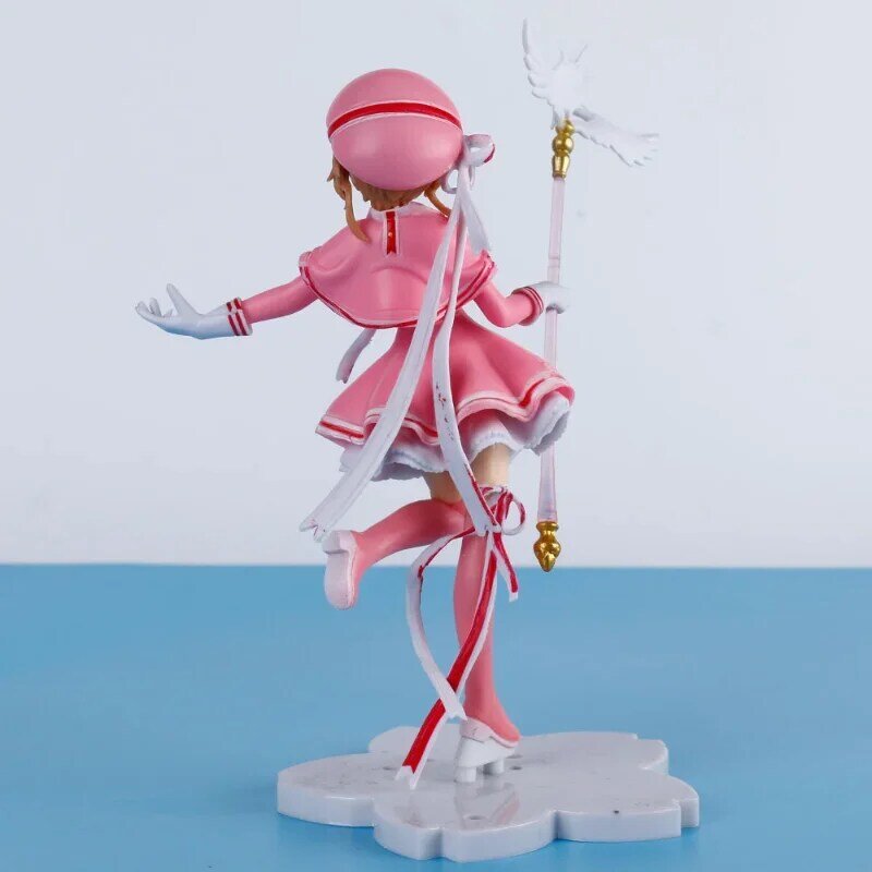 Card Captor Sakura Anime Characters  Action Figure KINOMOTO SAKURA  Collecting Dolls  Desktop Ornaments  Children's Gifts Model