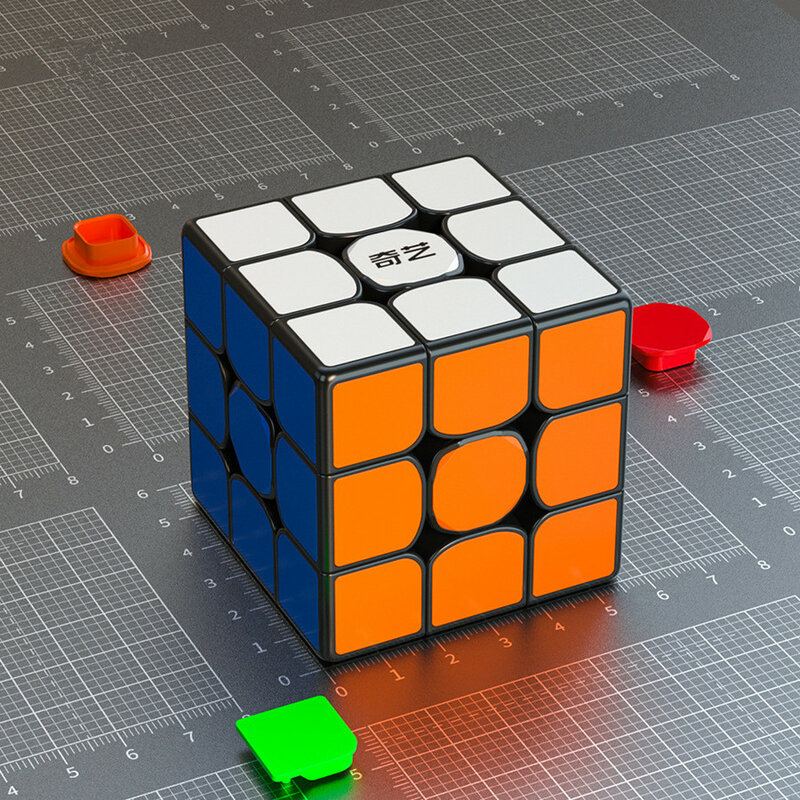 Qiyi-Qimeng Magic Cube for Kids, Toy Puzzle Educacional, Puzzle Profissional, 3x3, 3x3, V3