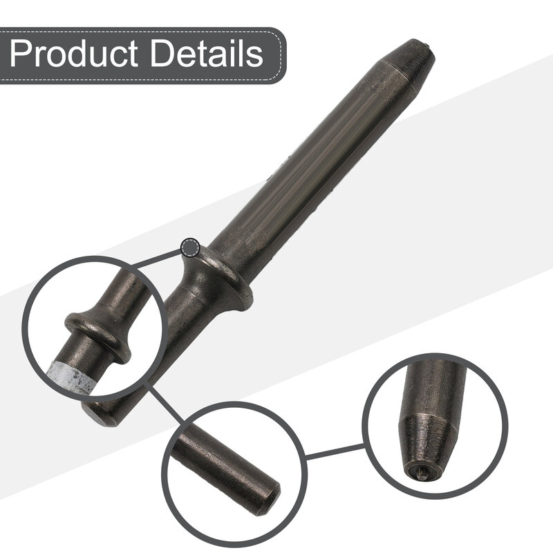 Air Tool Rivet Head 1PC Air Nailers High Carbon Steel Impact Hammer Pneumatic Semi-hollow Solid For Renovation