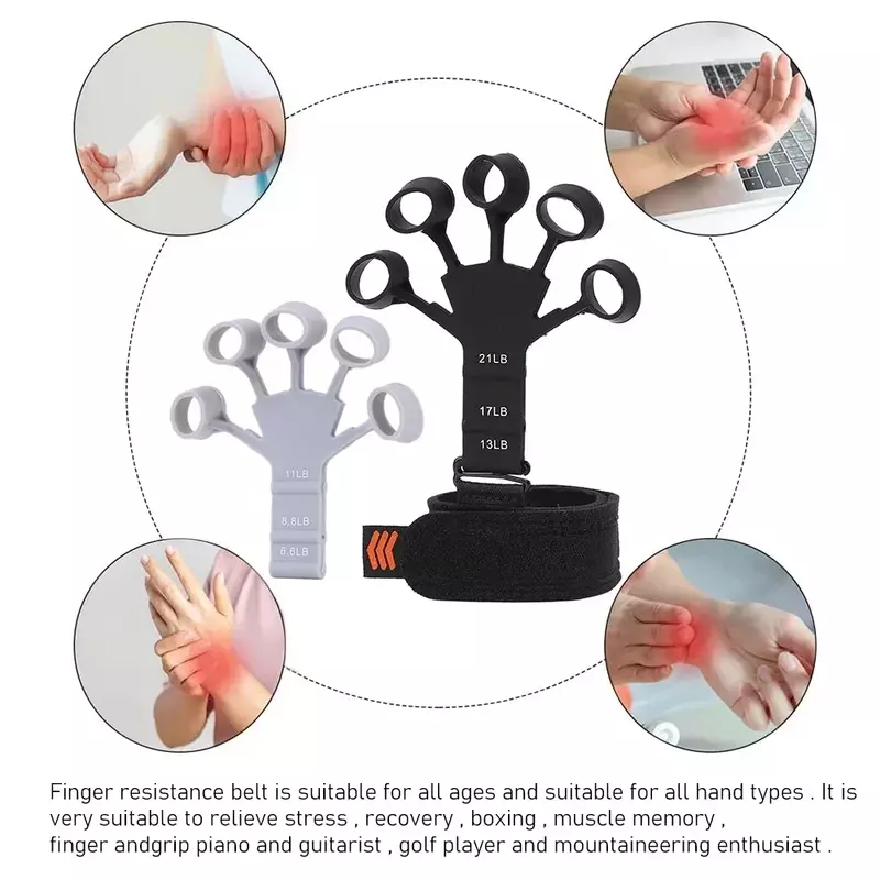 Finger Gripper Training and Exercise rinforzatore per le mani del paziente Finger Flexion and Extension Training Device