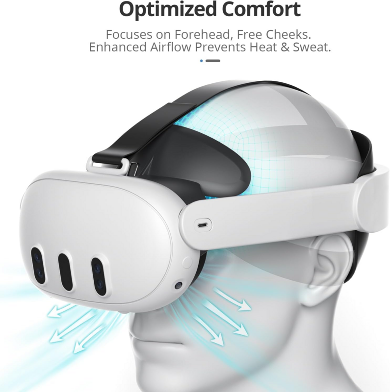Interfaz Facial de realidad mixta para Meta Quest 3 Pro, interfaz Facial de estilo, reemplazo de junta Facial de frente con 2 almohadillas de espuma