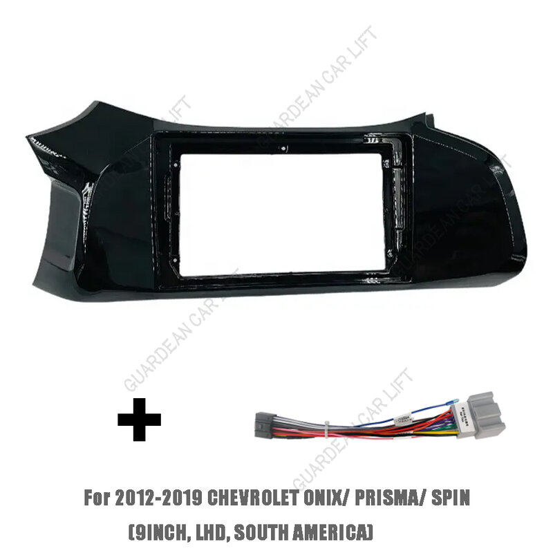 9" For Chevrolet Onix 2012-2019 Car Radio Fascias Android MP5 Stereo Player 2Din Head Unit Panel Dash Frame Installation Trim