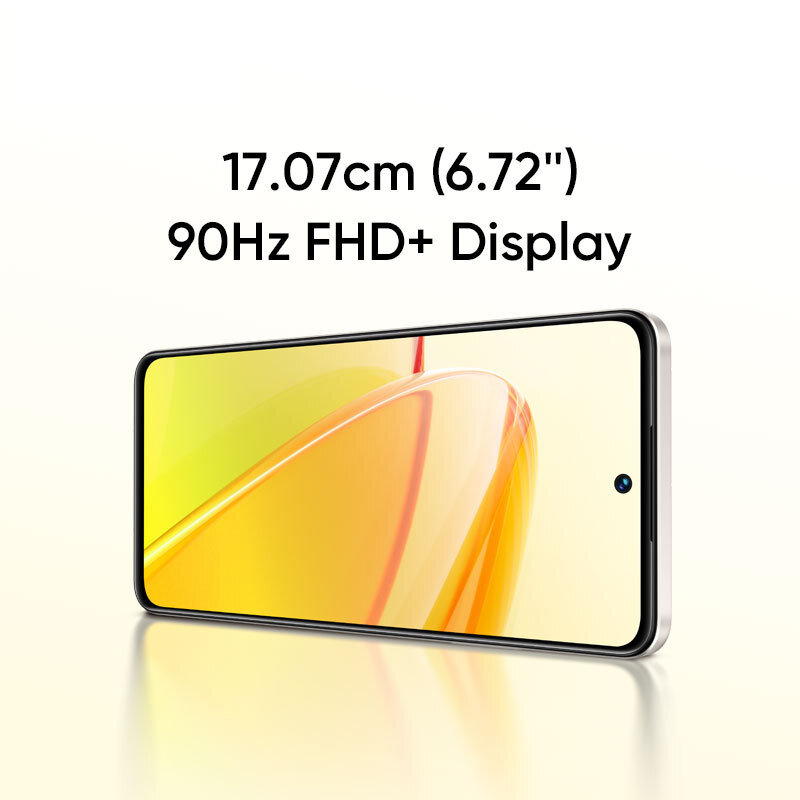 Realme C55 ponsel pintar 6.72 "FHD + layar MediaTek Helio G88 64MP kamera AI baterai 5000mAh 33W mendukung NFC