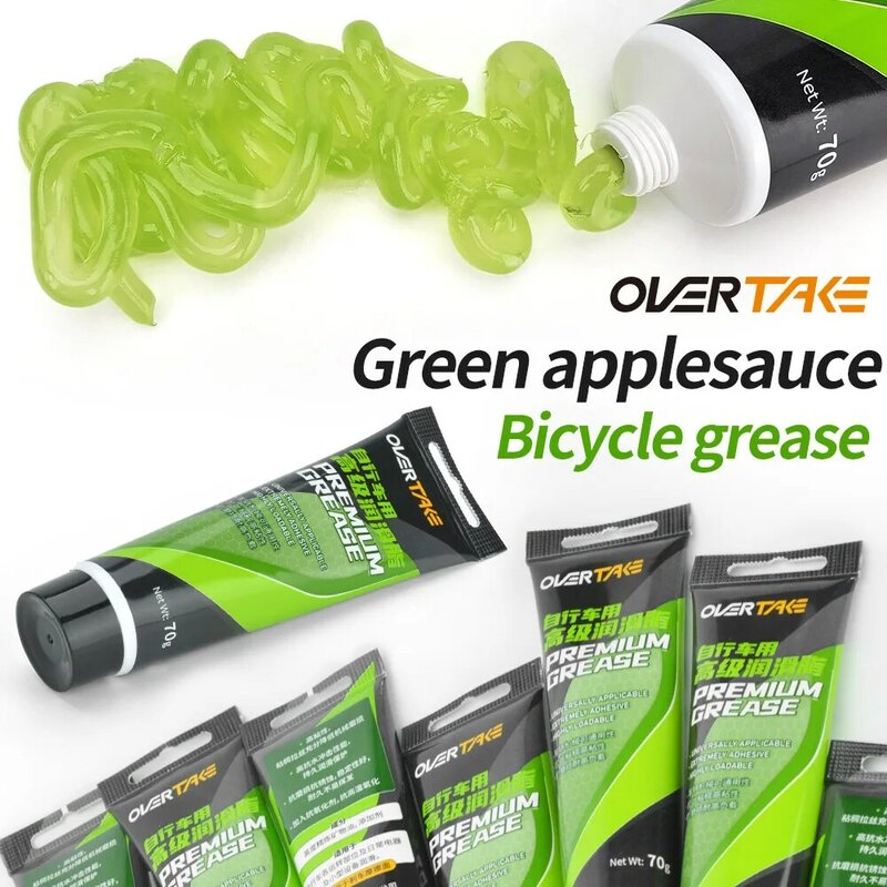 OVERTAKE bicicleta graxa lubrificante, opção verde, Hub Bearing, BB lubrificantes, óleo lubrificante, elementos lipídicos para Shimano Sram
