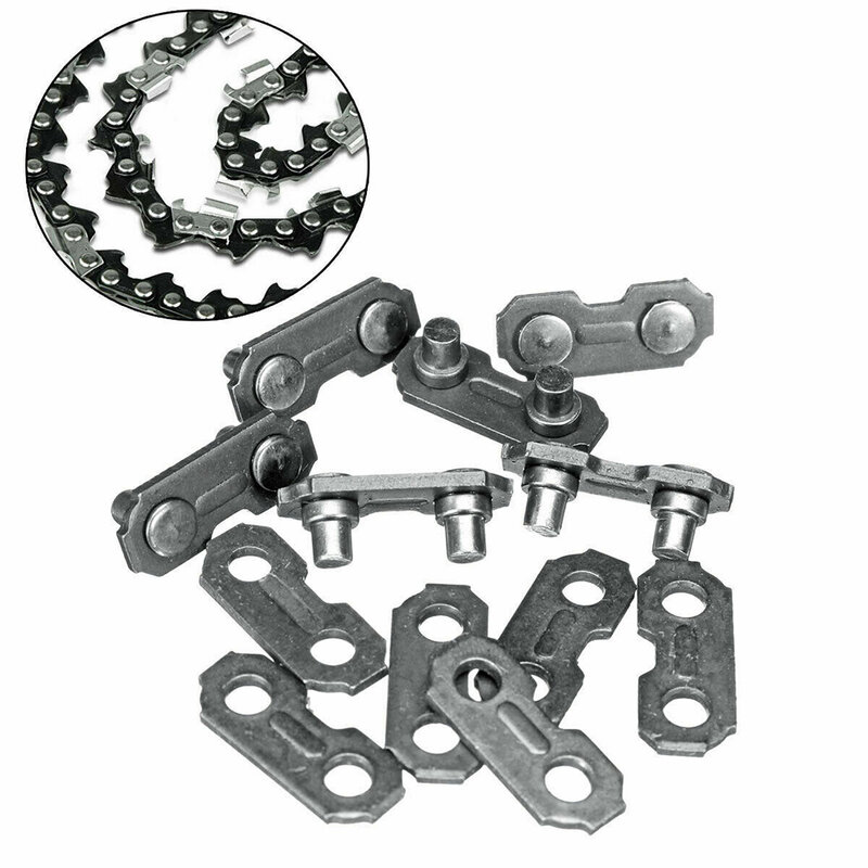 Eslabones de Joiner para motosierra, accesorio para unir piezas de motosierra, 6 piezas, 3/8, 0.063