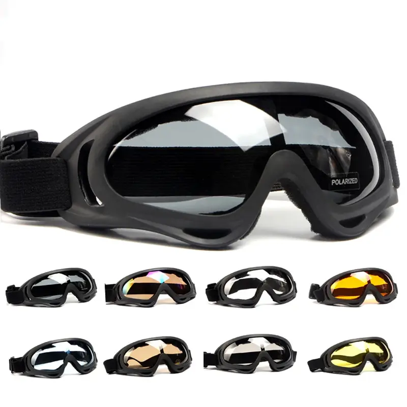 2024 New Professional Winter Ski Goggles Snowboard Snowmobile Ski Goggles Children Sunglasses Glasses Sports Equipment Fashion