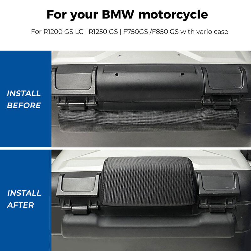Motorcycle Backrest Pad For BMW Top Vario Case For BMW R1200 1250 GS R1200GS R1250GS LC ADV F800GS F850GS Adventure Vario Cases