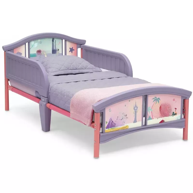 Plastikowe łóżko dla małego dziecka księżniczki Delta dzieci, najlepszy prezent dla dzieci
