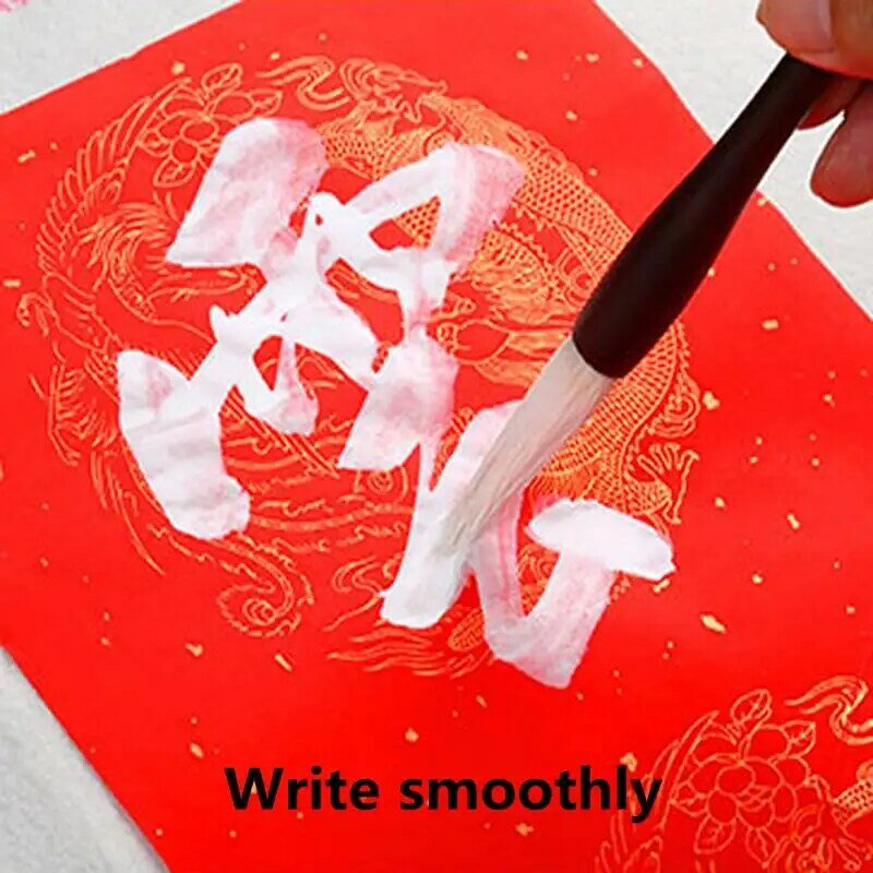 Złoty/srebrny/biały/czerwony chiński obraz kaligrafii atramentu 120G metaliczny Pigment farby do pisania papiernicze artykuły biurowe