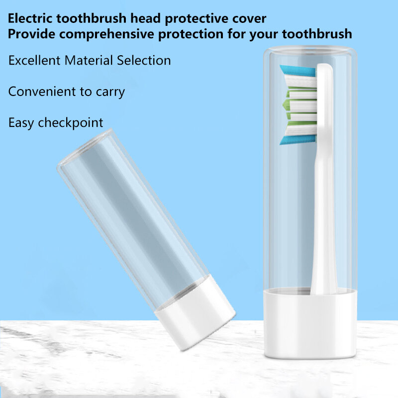 1pcs Electric Tooth Brush Protective Case Electric Toothbrush Head Cover Traveling Portable Toothbrush Dustproof Shell