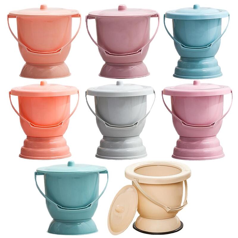 Handheld Spittoon with Lid Household Fashion Practical Urine