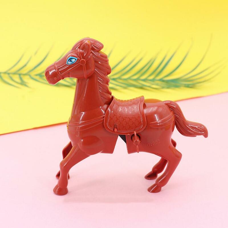 Wind-up Horse Toy Vivid Wind-up Toy Realistic Horse Shape Wind-up Toy for Kids No Batteries Required Children's Animal for Boys