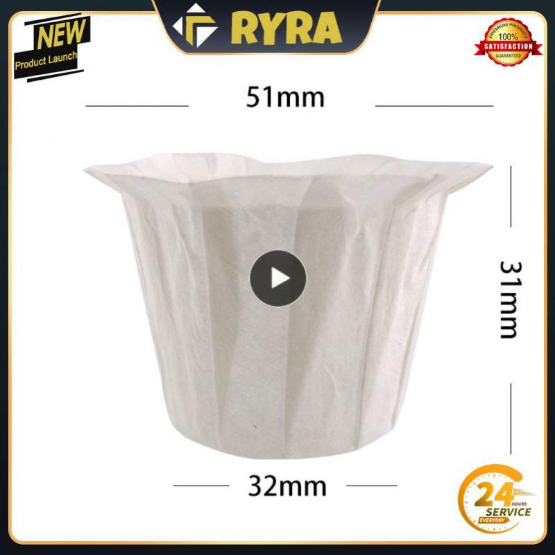 Coffee Brewing Filter Paper Cup Coffee Cup Filter Paper Replacement Disposable Coffee Filters For Keurig Machines Kitchen Tools