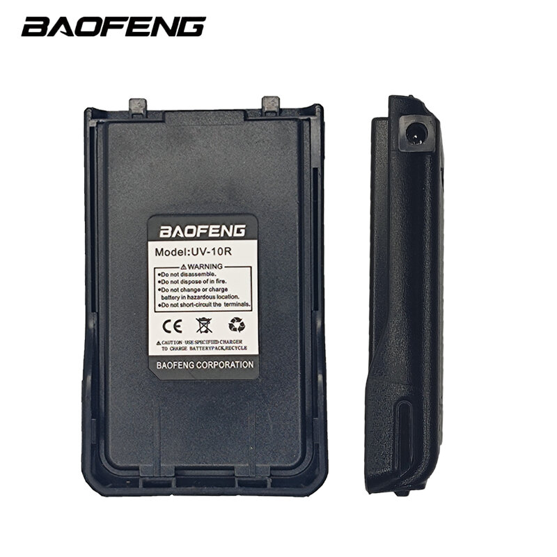 Рация Baofeng UV 10R с аккумулятором большой емкости, зарядка через USB, аккумулятор для двухдиапазонной двухсторонней CB радиостанции 10 Вт, новая
