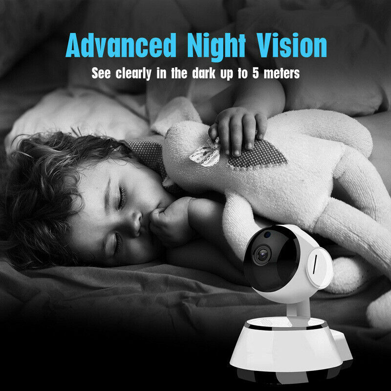 V380 Pro Mini telecamera IP HD Auto Tracking visione notturna Baby Monitor a infrarossi telecamera CCTV di sorveglianza domestica intelligente con WiFi