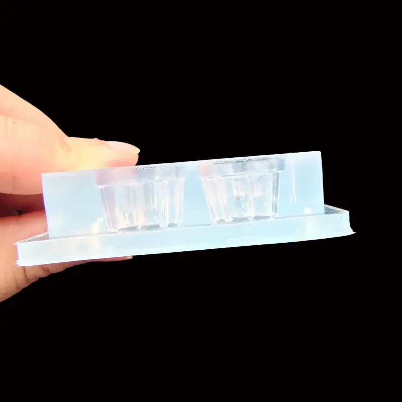 DIY Mini Pudding Epoxidharz form Lebensmittel spielen Miniatur Kneifform Epoxidharz form UV-Harz formen