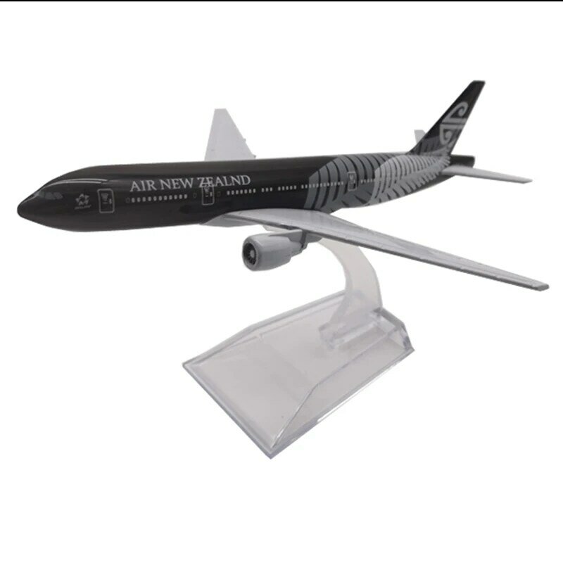 Boeing B777 de Metal fundido a presión para niños, 16CM, Avión de Nueva Zelanda, modelo de avión, juguetes, regalo coleccionable
