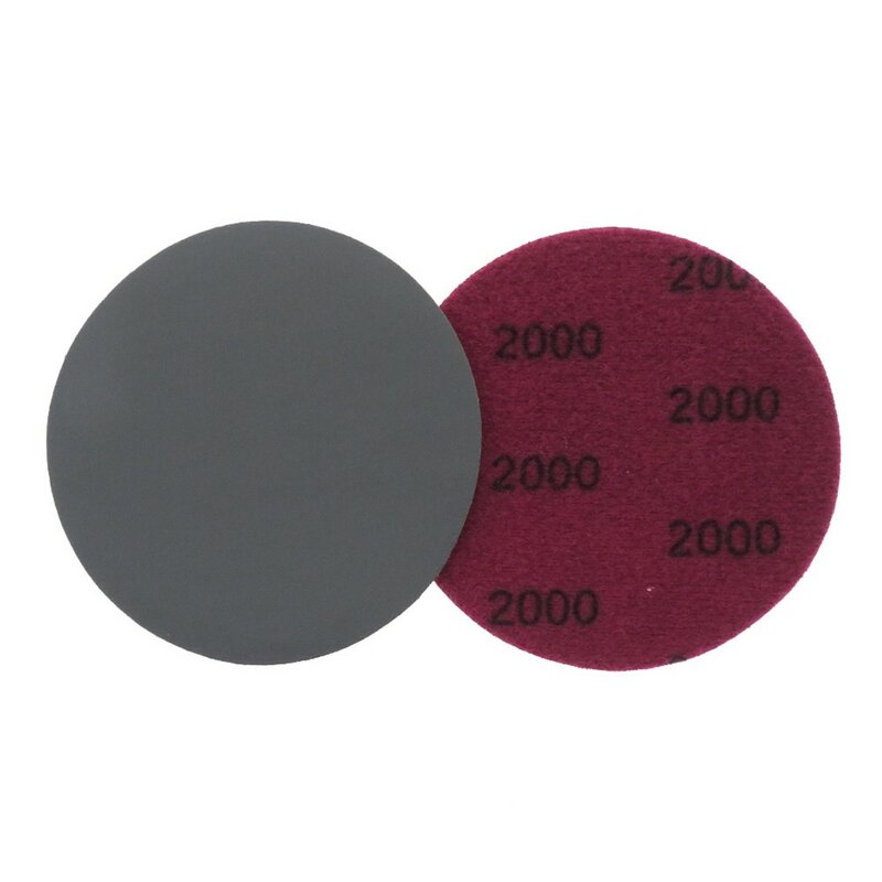 20pcs 3 Inch Hook&Loop Wet/Dry Sanding Discs 800 1500 2000 3000 Grit Sandpaper  For Polishing Wheel Cleaning Tools