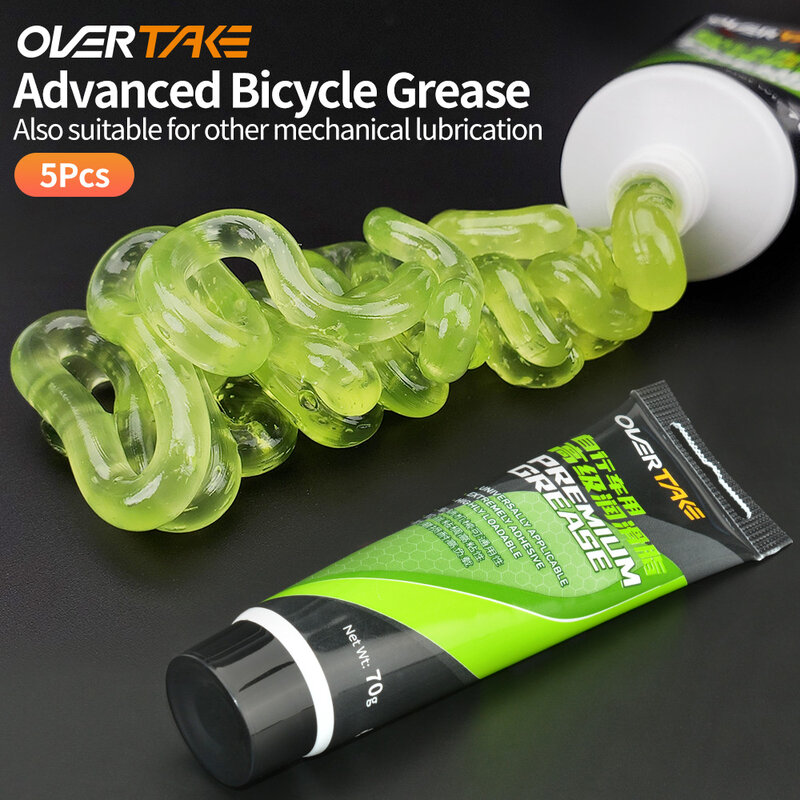OVERTAKE bicicleta graxa lubrificante, opção verde, Hub Bearing, BB lubrificantes, óleo lubrificante, elementos lipídicos para Shimano Sram