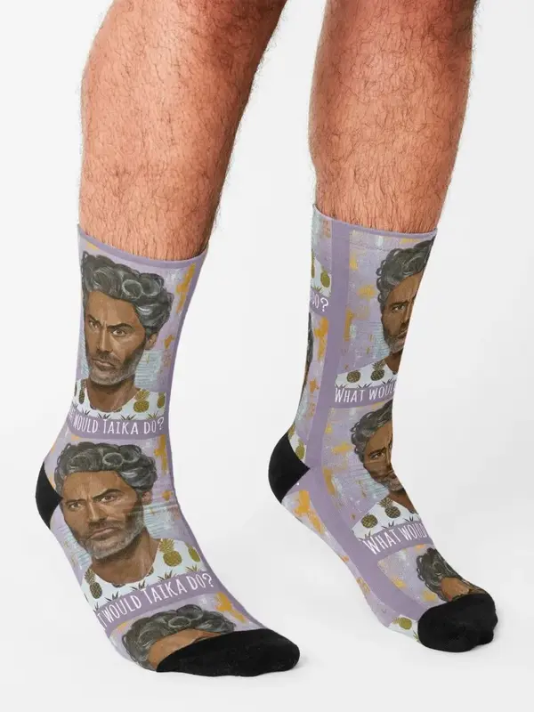 Taika Waititi Ankle Socks, Children's Gym Socks, Men's Gift, Mulher