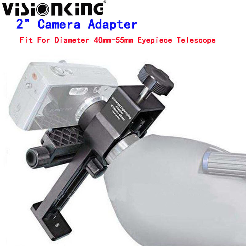 Wizjonerski uniwersalny Adapter do aparatu do okularów 40-55mm luneta uchwytu fotograficznego akcesoria teleskopu do robienia zdjęć